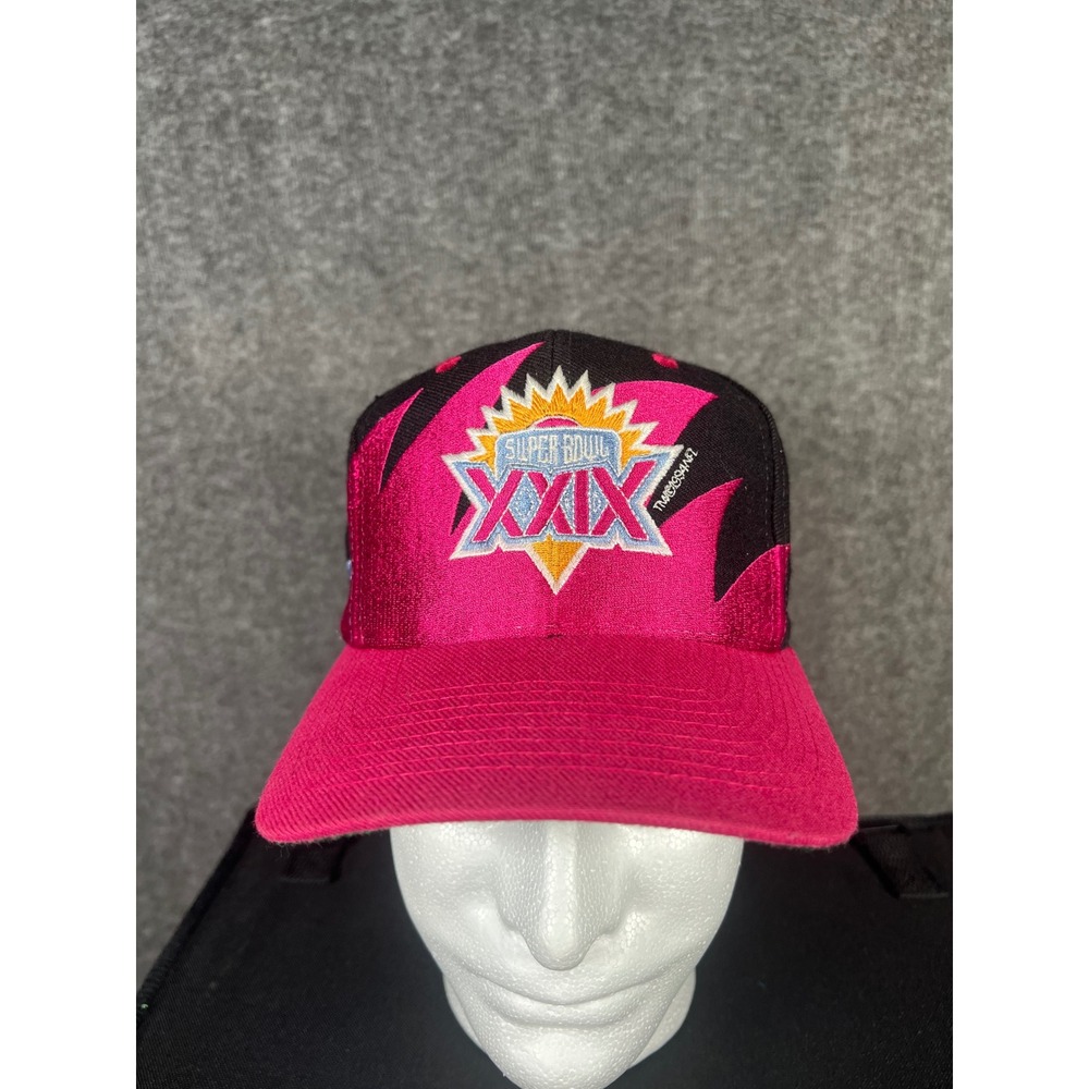 Vintage 1995 Super Bowl XXIX Logo Athletic Sharktooth Limited Edition Snapback